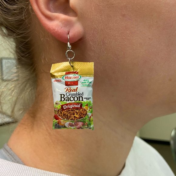 Mini Brands Pond’s Earrings - Handmade - Picture 4 of 4